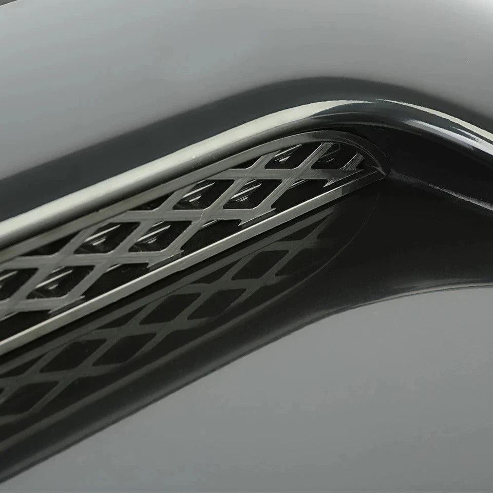 Black Hood Air Scoop Insert Kit For 4Runner 2010-2022 Tacoma 2012-2015