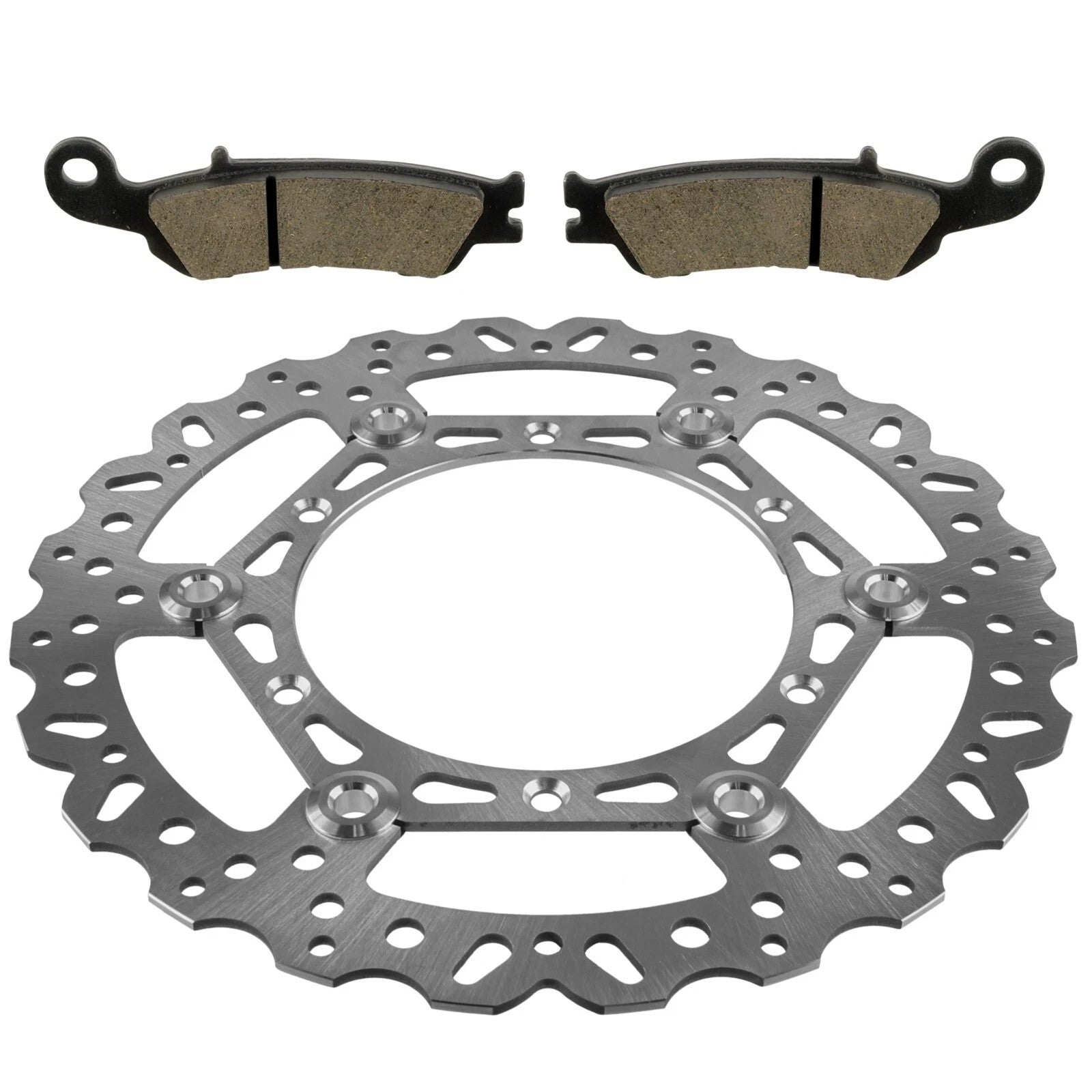 Front Brake Disc & Pads For Yamaha YZ125X 2021-25 YZ250FX YZ250X YZ450F 2020-25