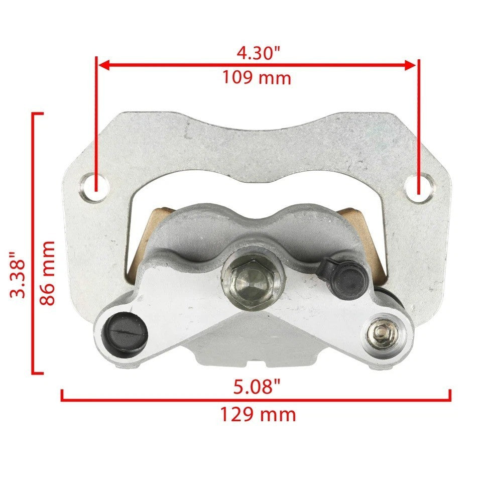 Rear Right Brake Caliper w/ Pads for Polaris Ranger Crew 1000 2019-2022