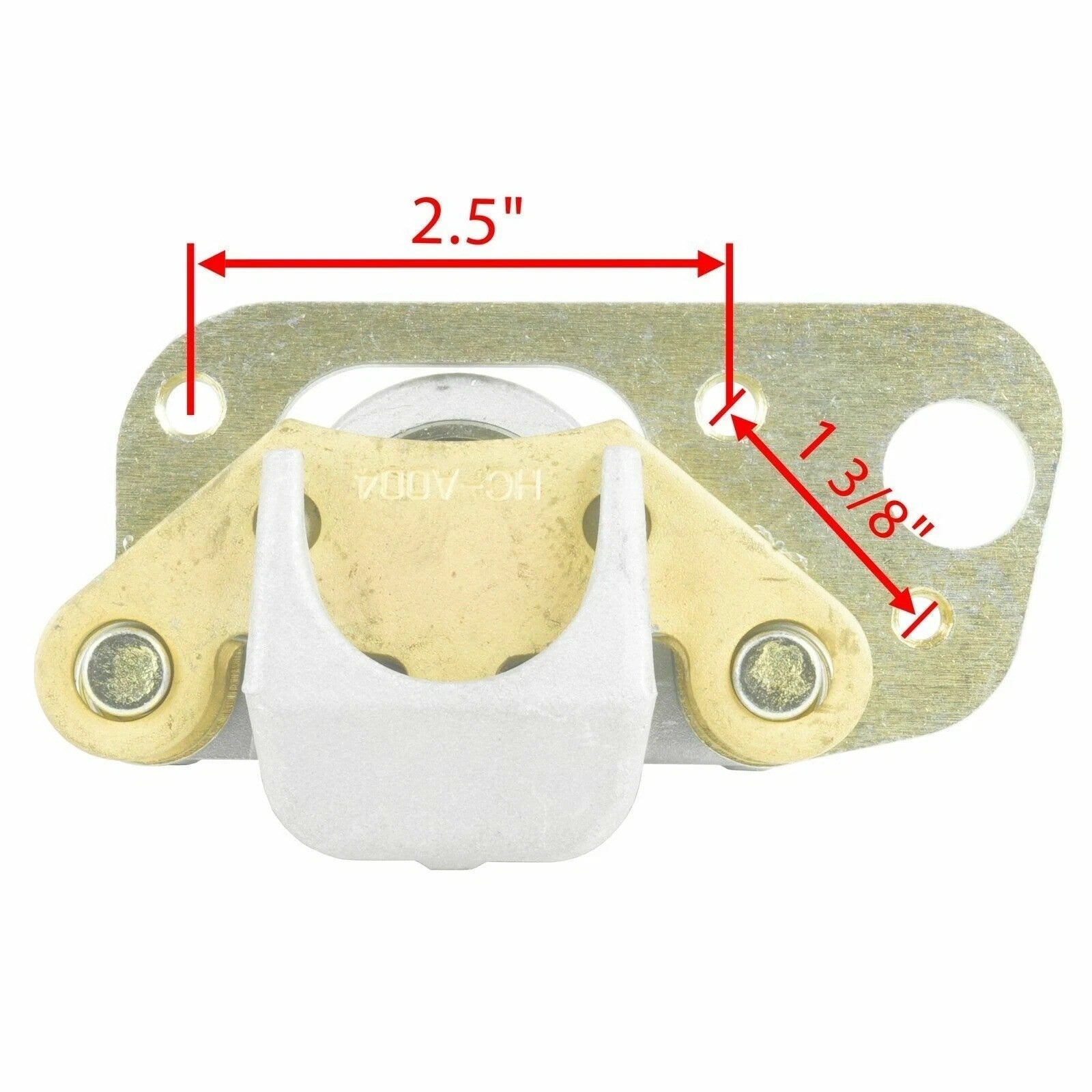 for Polaris Trail Blazer 250 2001 2002 Front and Rear Brake Caliper w/ Pads