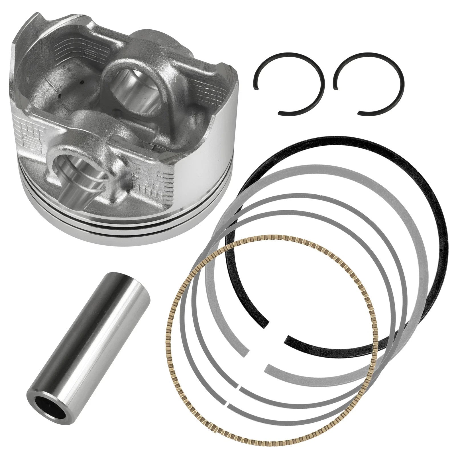 Engine Cylinder Piston and Piston Ring Set for Kawasaki 13008-1198 13001-1574