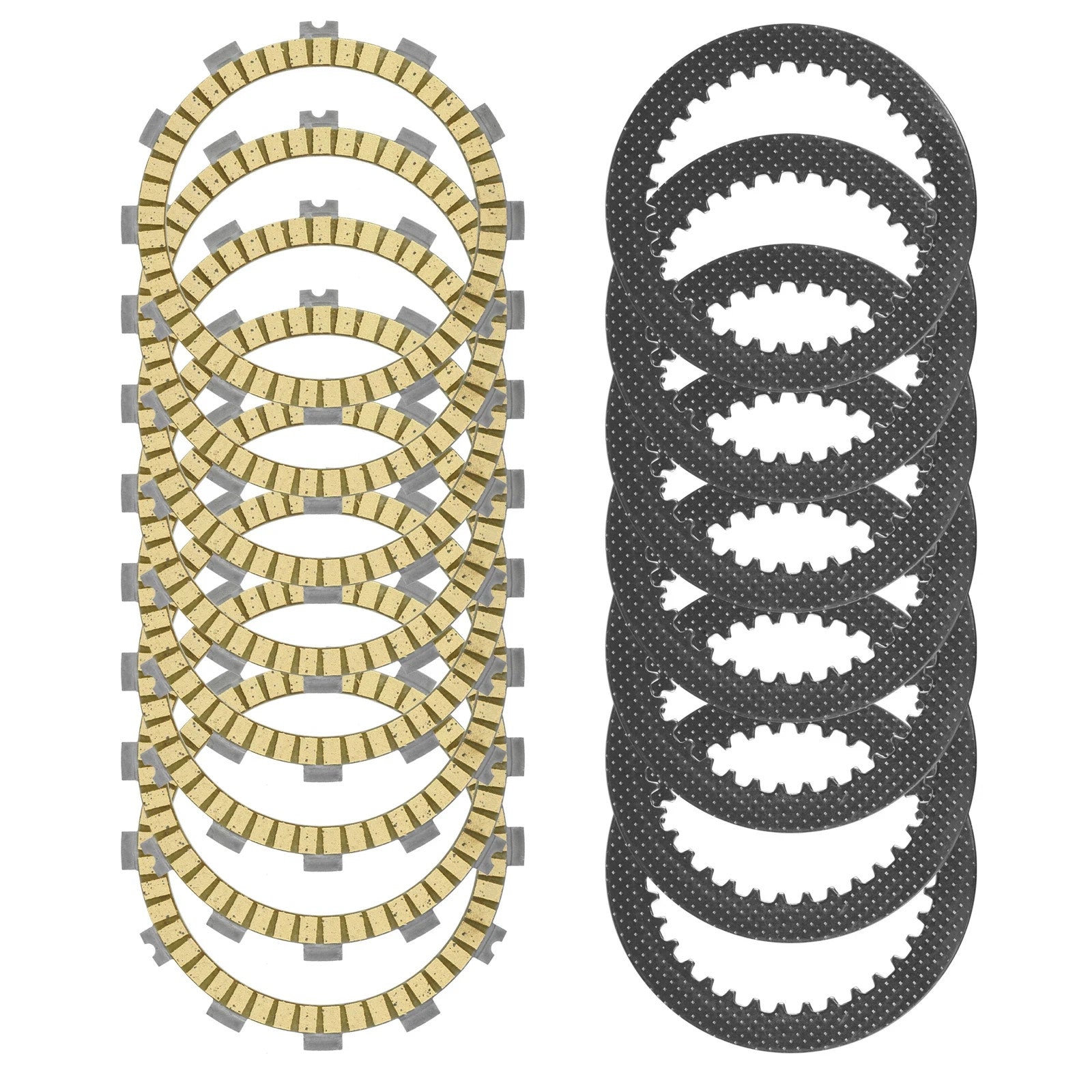 Clutch Friction and Steel Plates Kit for Kawasaki KX250F KX250 KX252 2008-2020