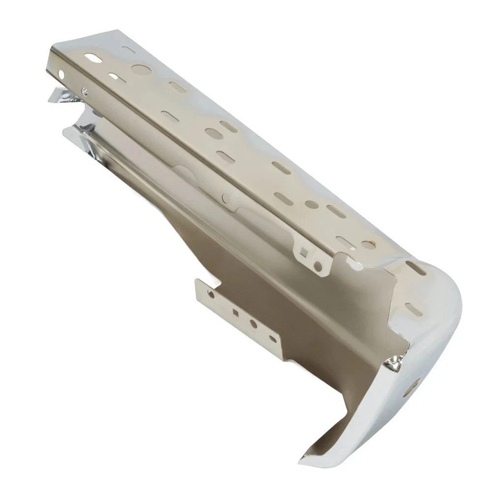 Chrome Rear Bumper End Cap Left W/2 Sensor Holes For 21-23 Ford F-150 Lightning