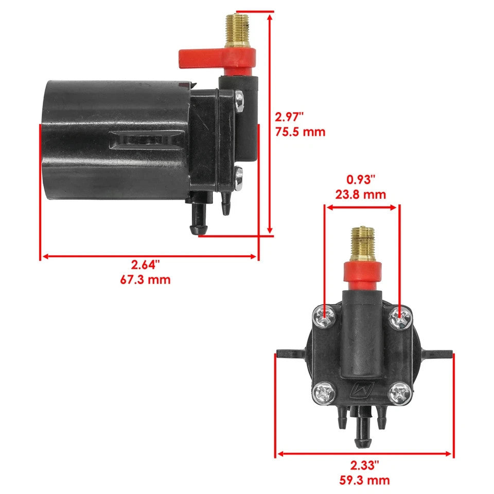 Fuel Primer Choke Solenoid for OMC Evinrude Johnson 5007355 0437231 0437234