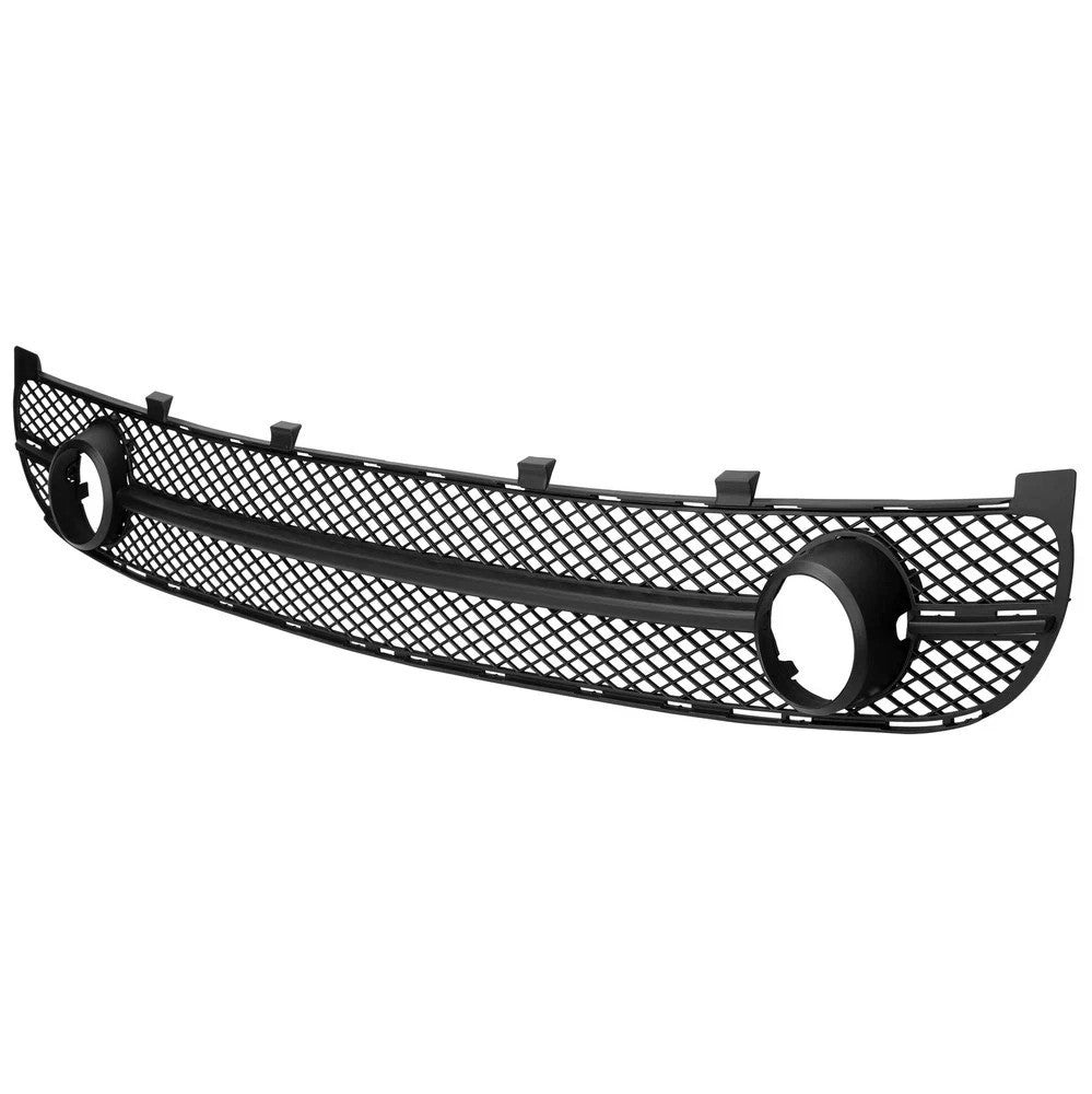 For 2001-05 VOLKSWAGEN NEW BEETLE Front Bumper Lower Grille Fog Light Trim Black