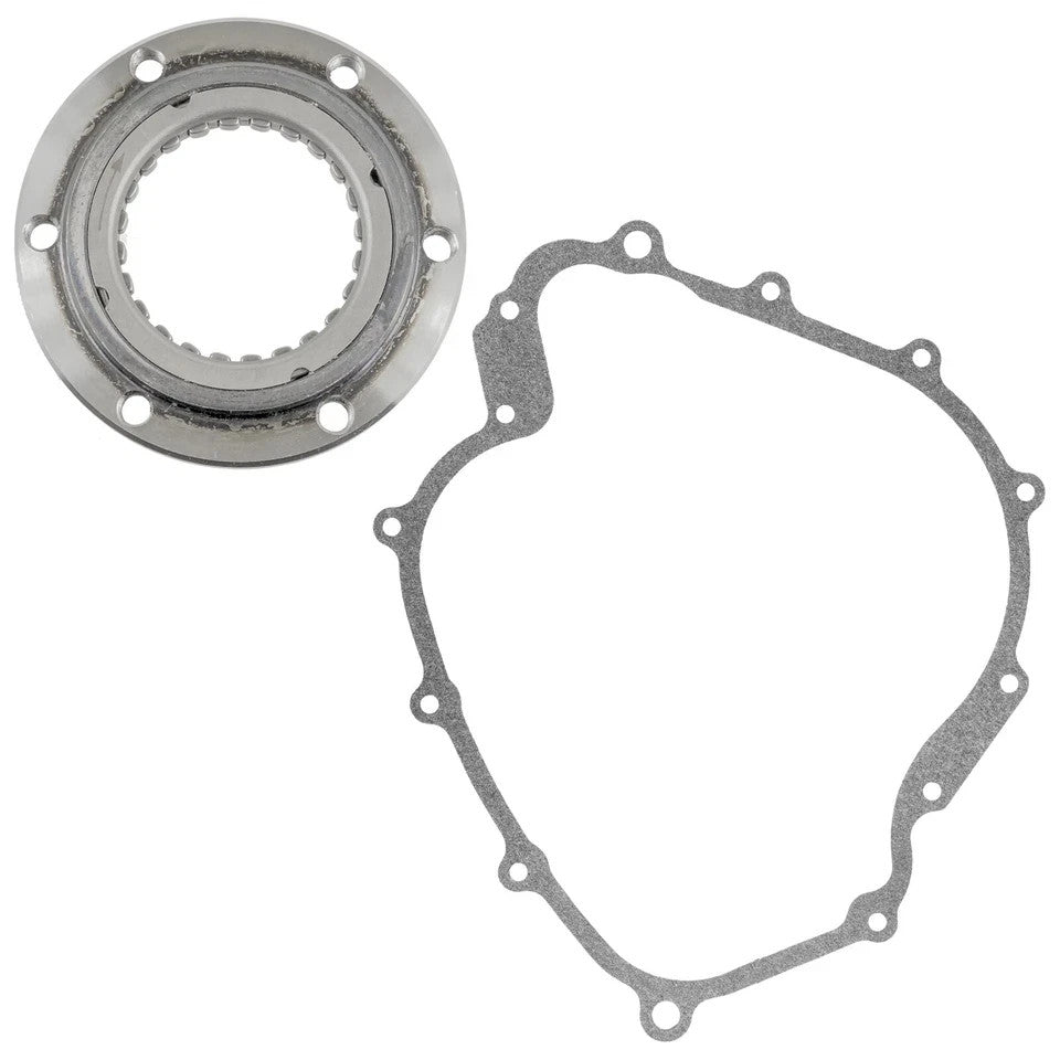 for Yamaha Grizzly 660 YFM660 YFM66F 2003-2008 Starter Clutch Sprag and Gasket