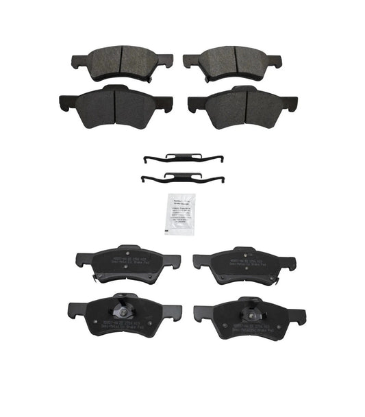 Front Brake Pads for Voyager Caravan Town & Country w/ 4 Wheel Discs