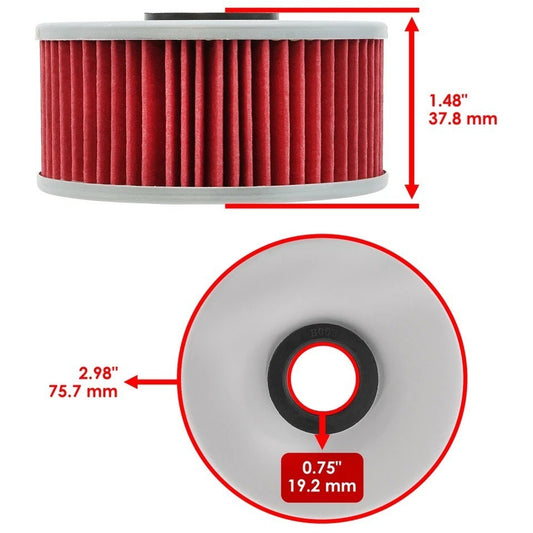 Oil Filter for Yamaha YX600 Radian 592 600 1986 1987 1988 1989 1990 1991