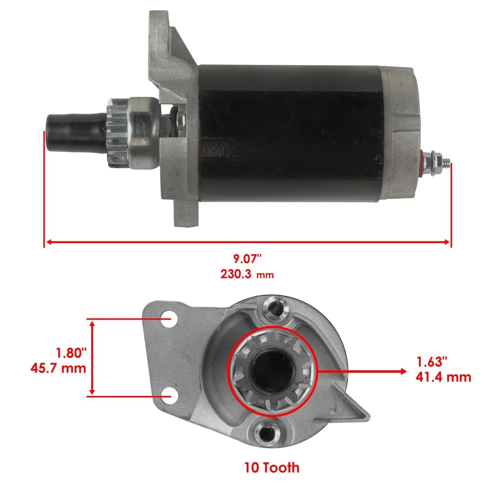 Caltric Starter For Onan Engine 191-1529 191-1567 Starter Motor