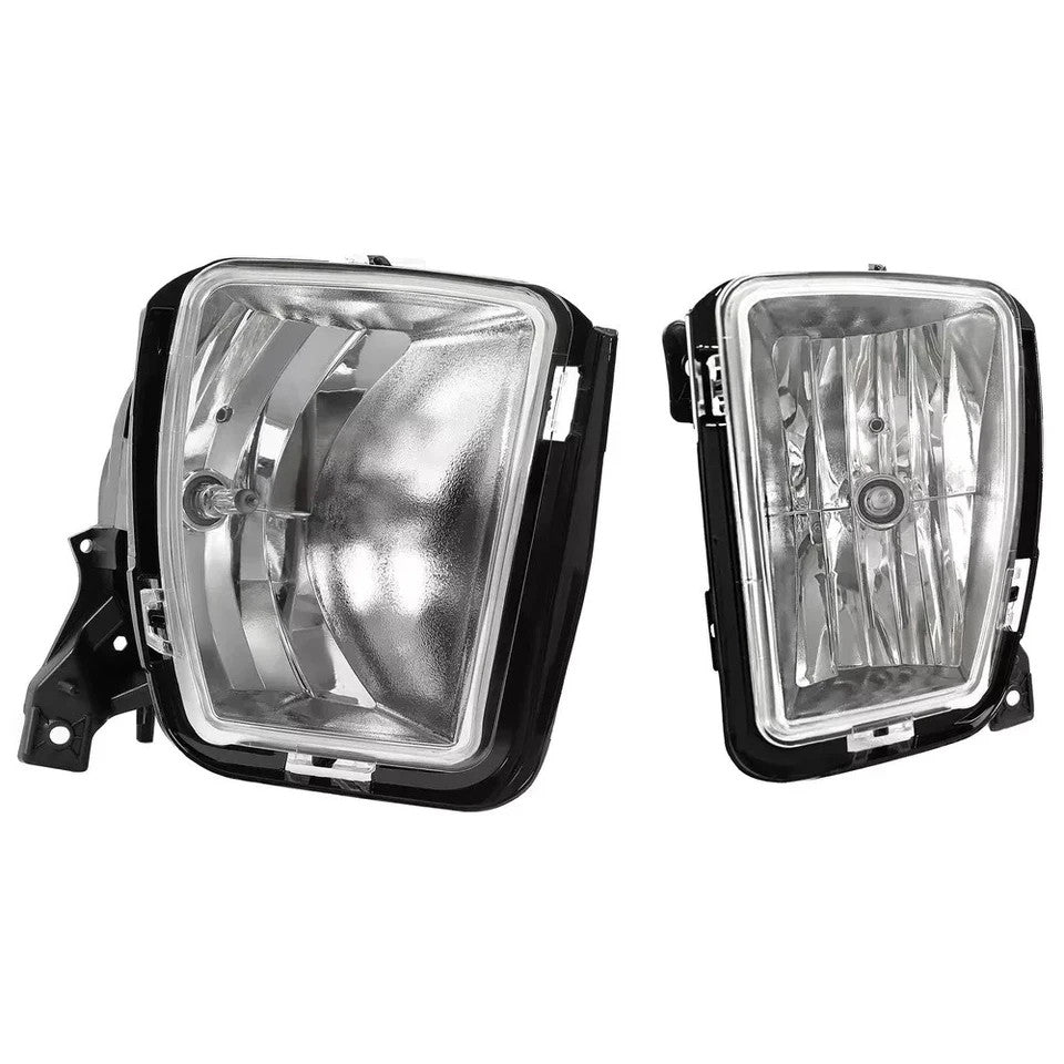 For Dodge Ram 1500 2013-2018 Ram 1500 Classic 19-22 Fog Lights Lamps w/Bulbs Set