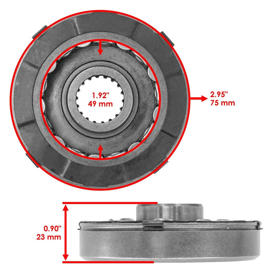 Starter Clutch One Way Bearing Sprag for Suzuki GSX1300R Hayabusa 1300R 1999-04