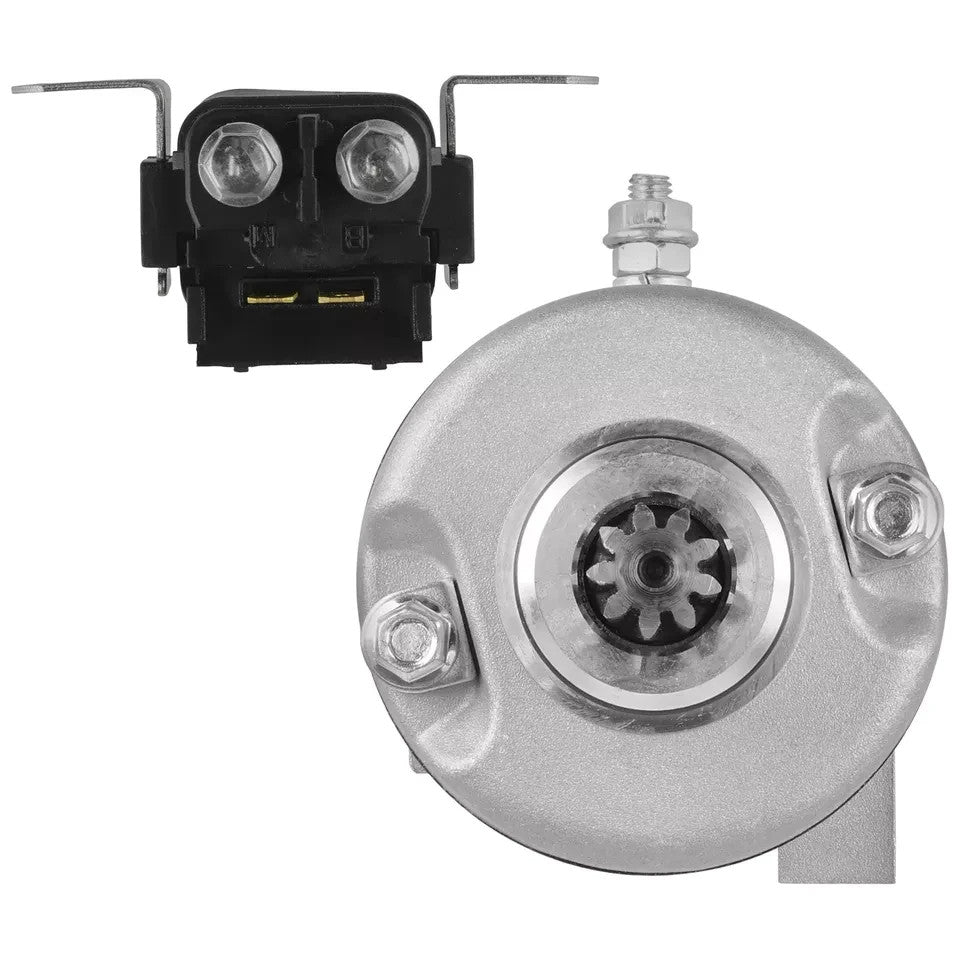 Starter With Relay Solenoid for Polaris Predator 500 2003 2004 2005 2006