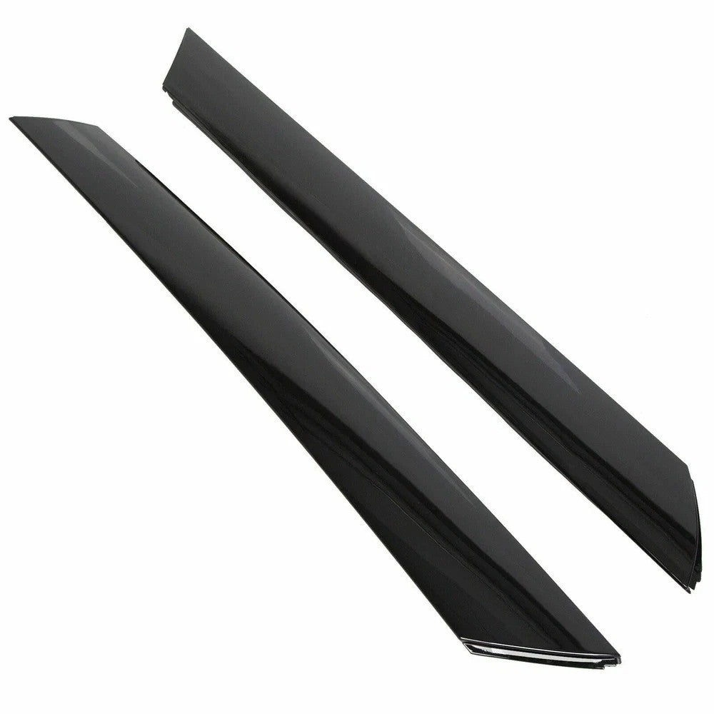 HECASA For 10-13 KIA Soul Windshield Pillar Trim Exterior Molding Garnish L & R