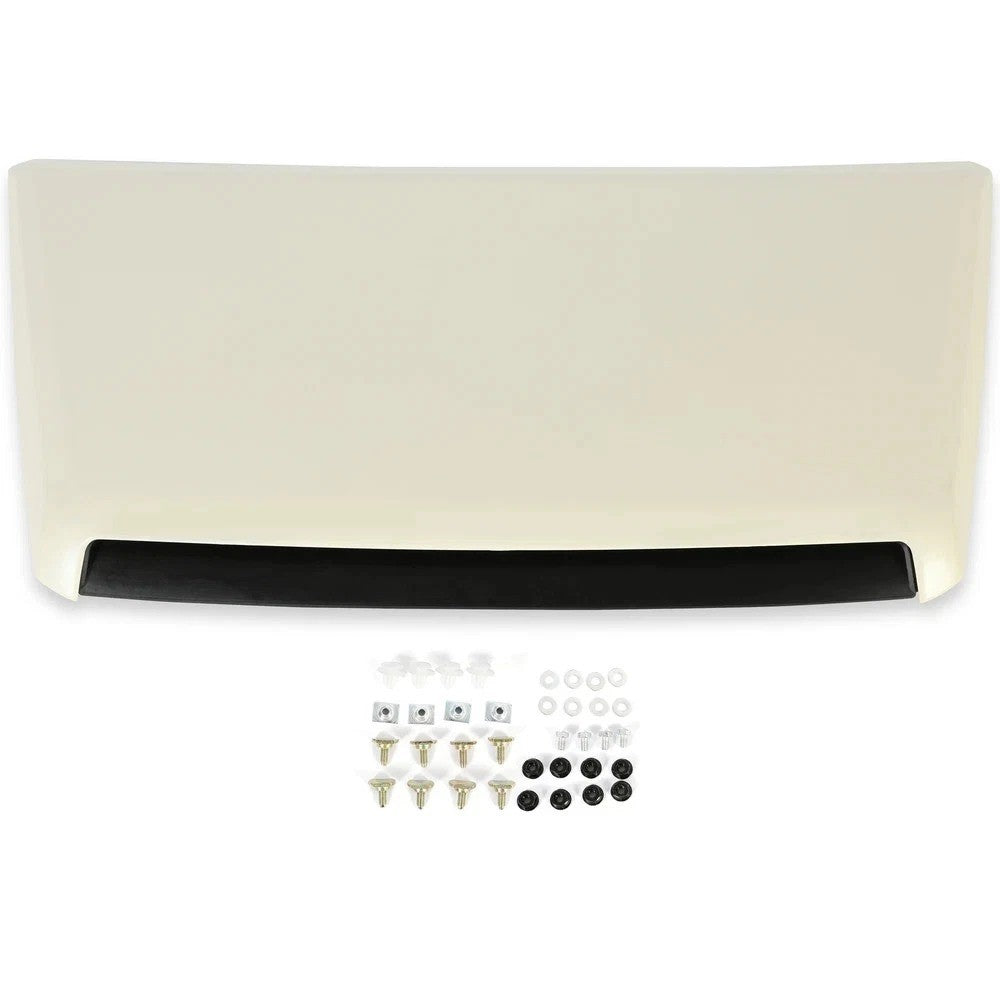 Front Upper Hood Scoop Bulge Kit Assembly For Toyota Tundra 2014-2021 White
