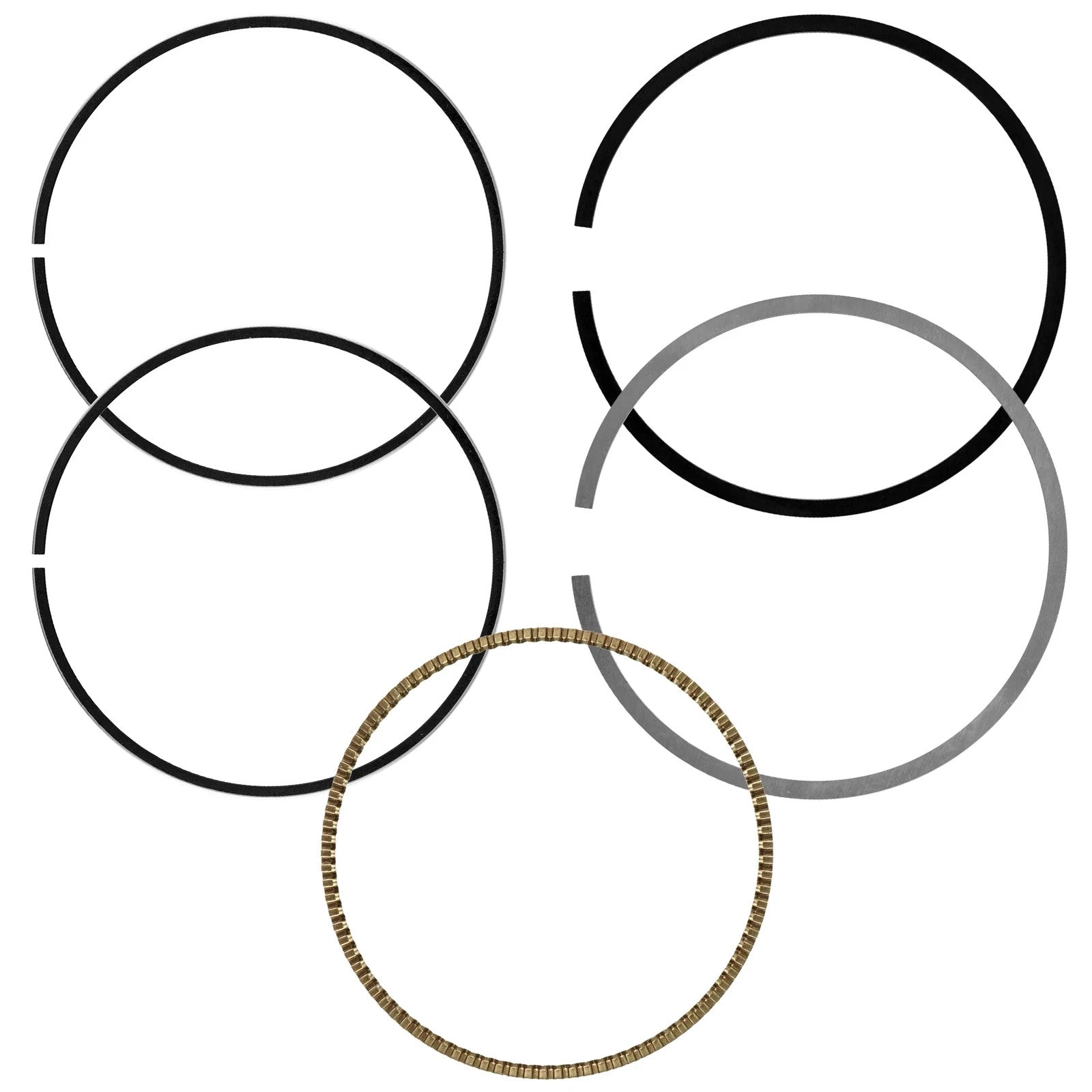 Caltric Piston Ring Set  For Honda Rancher 420 TRX420 2x4 4x4 2007 2008-2026