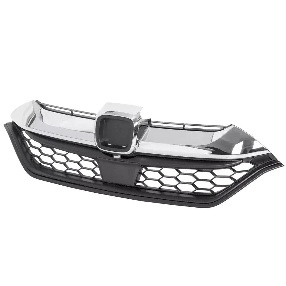 HECASA Fits Honda CRV CR-V 2017 2018 2019  Front Bumper Upper Grille
