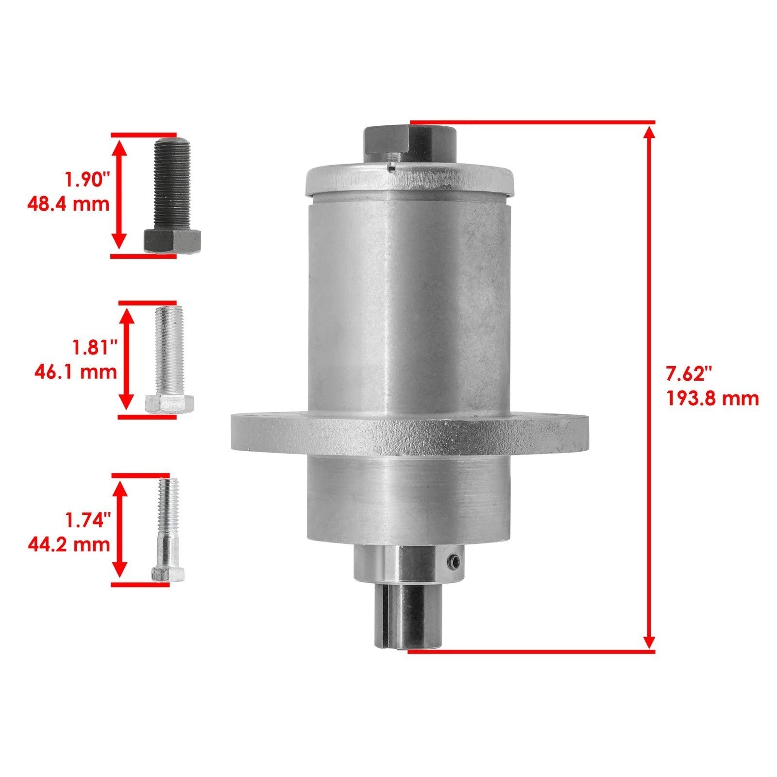 Caltric Spindle Assembly For Bad Boy ZT series with 48" 50" 60" deck