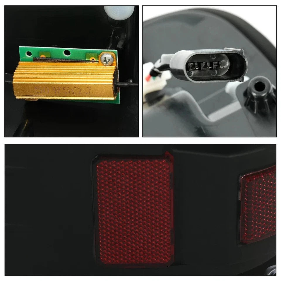 For 2004-2008 Ford F150 LOBO LED Tube Tail Lights Brake Lamps Left+Right DOT