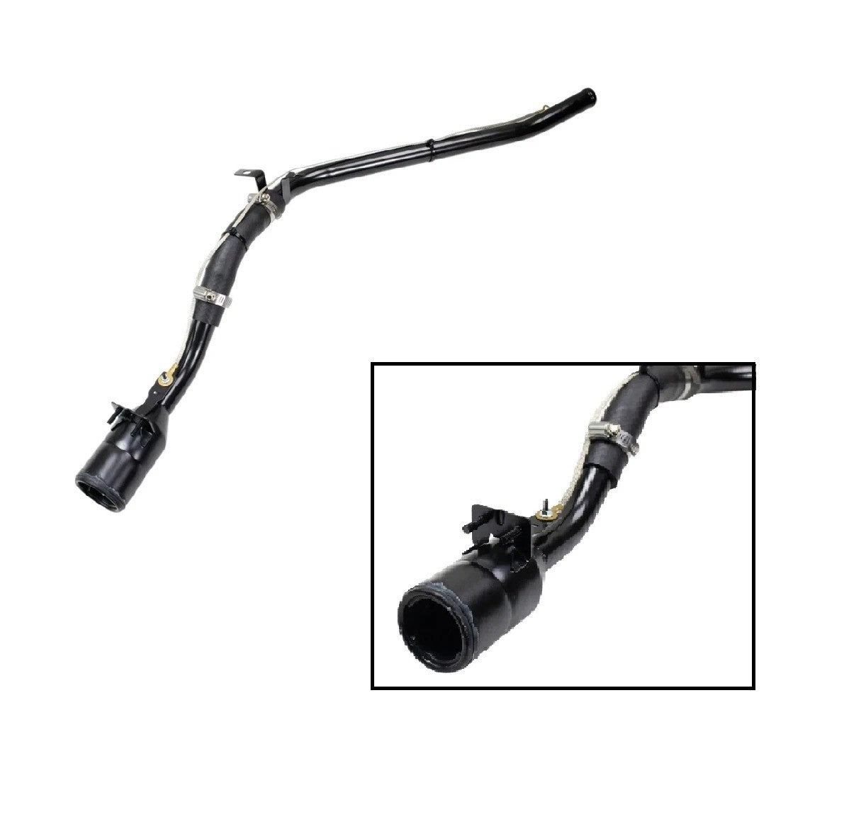Fuel Tank Filler Neck Black Fits 02-04 Bravada Envoy 04 Rainier Trailblazer