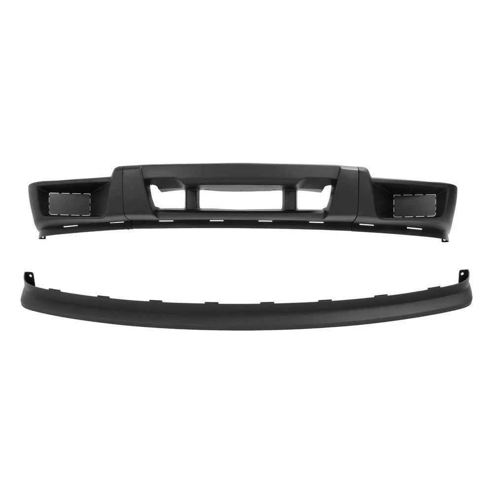 Front Bumper Lower Valance+Bumper Cover For Chevy Colorado/GMC Canyon 2004-2012