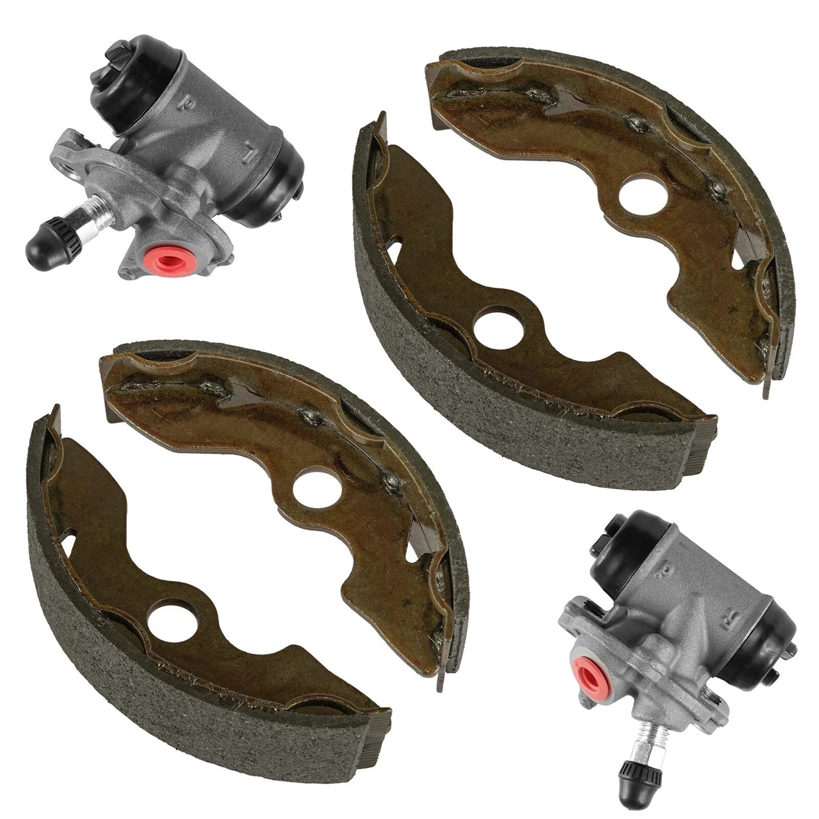 Front Wheel Brake Cylinder w/Shoes for Honda Recon 250 TRX250TM 2002-09 2011-23