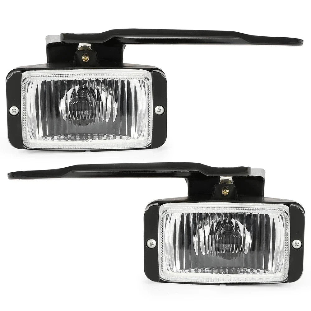 Pair Front Fog Lights Lamps For 1988-1999 2000 Chevrolet C1500 C2500 K1500 K2500