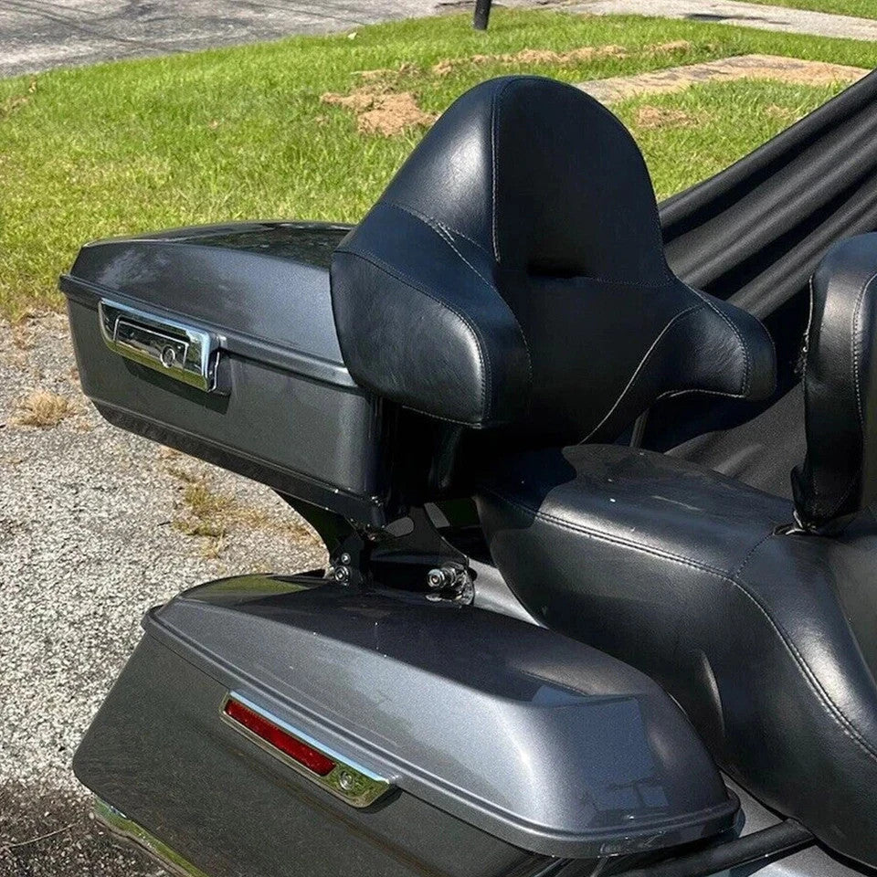 King Chopped Trunk Wrap-around Backrest Pad For Harley Touring Road Glide 2014+