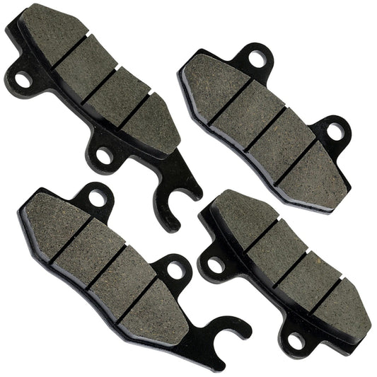 Caltric Front Brake LH and RH Pads for Yamaha 5B4-W0045-00-00 / 5B4-W0045-10-00