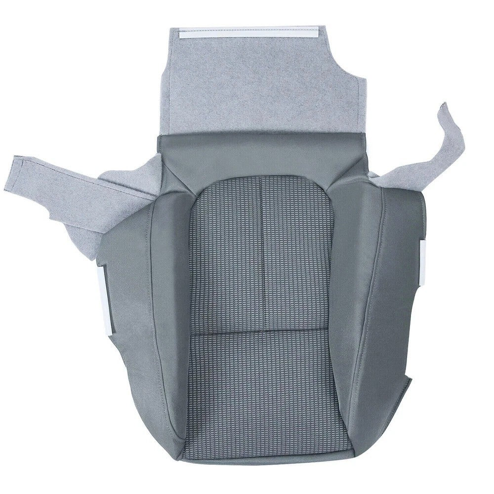 2011 2012 2013 2014 For Ford F150 XLT Driver Bottom Fabric Cloth Seat Cover Gray