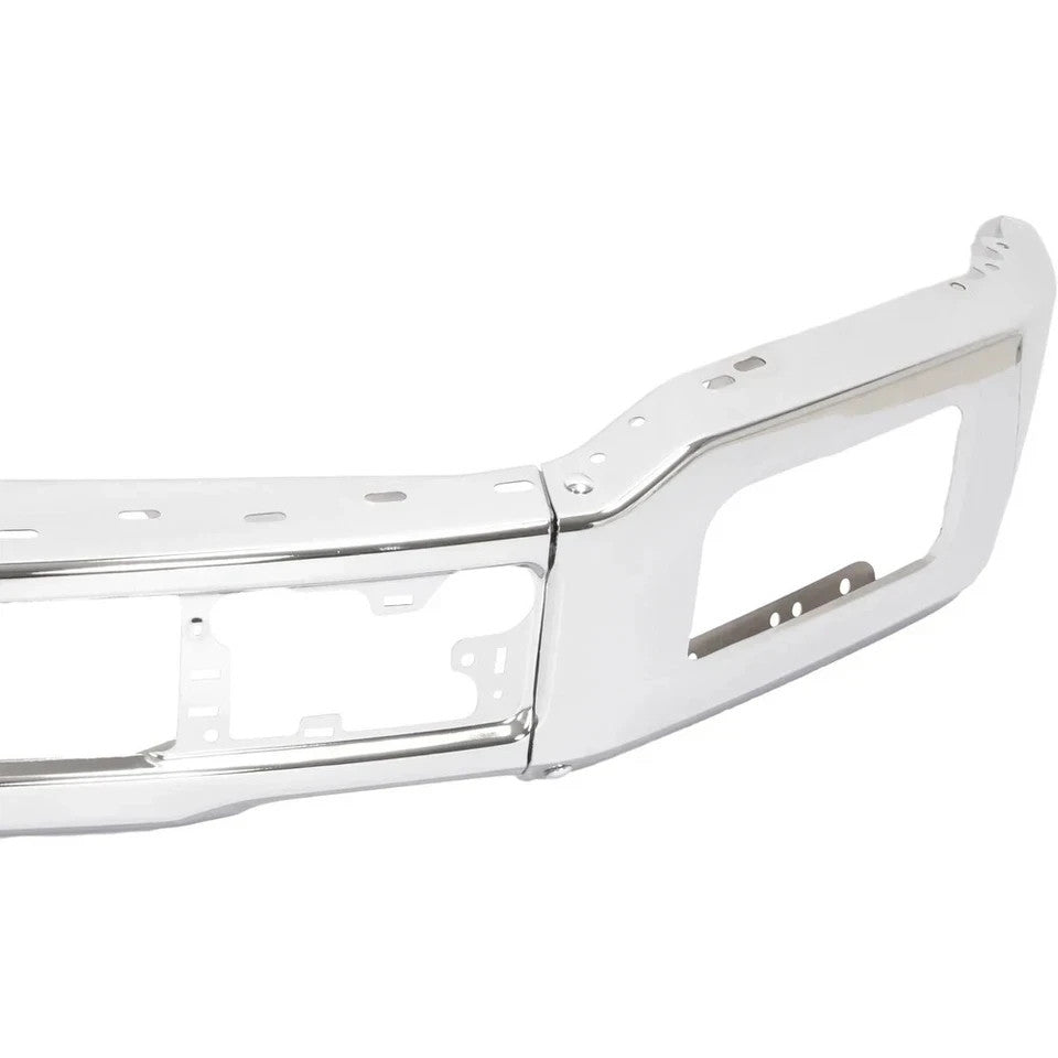 For Ford F-150 F150 2018-20 Chrome Front Bumper Face Bar W/ Fog Hole #JL3Z17757A
