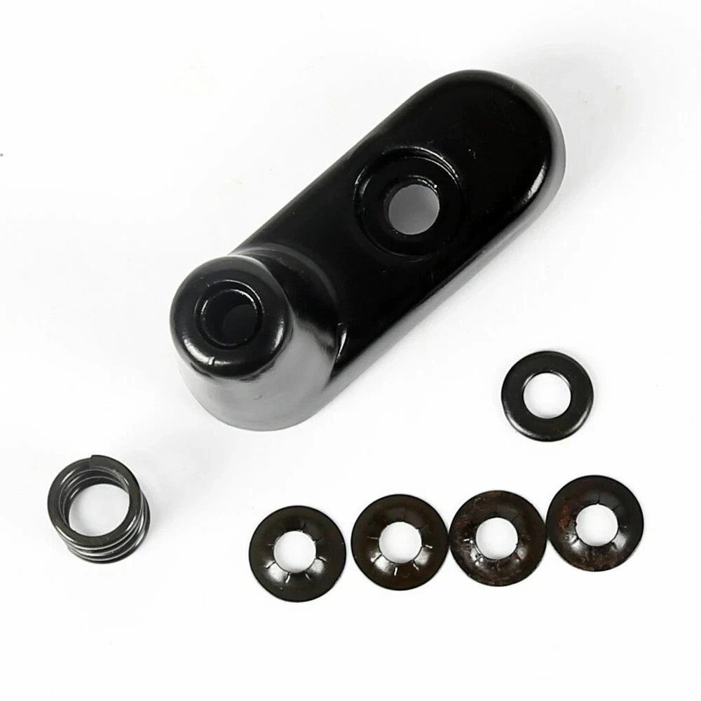 HECASA For New Jeep Wrangler 2003-2006 Aluminum Bracket Sun Visor Repair Kit