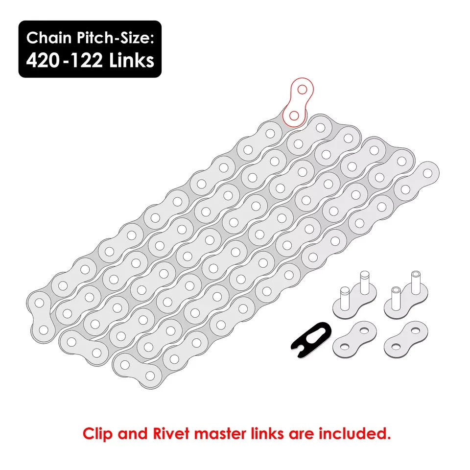 Drive Chain for Honda CRF70F 2004 2005 2006 2007 2008 2009 2010 2011