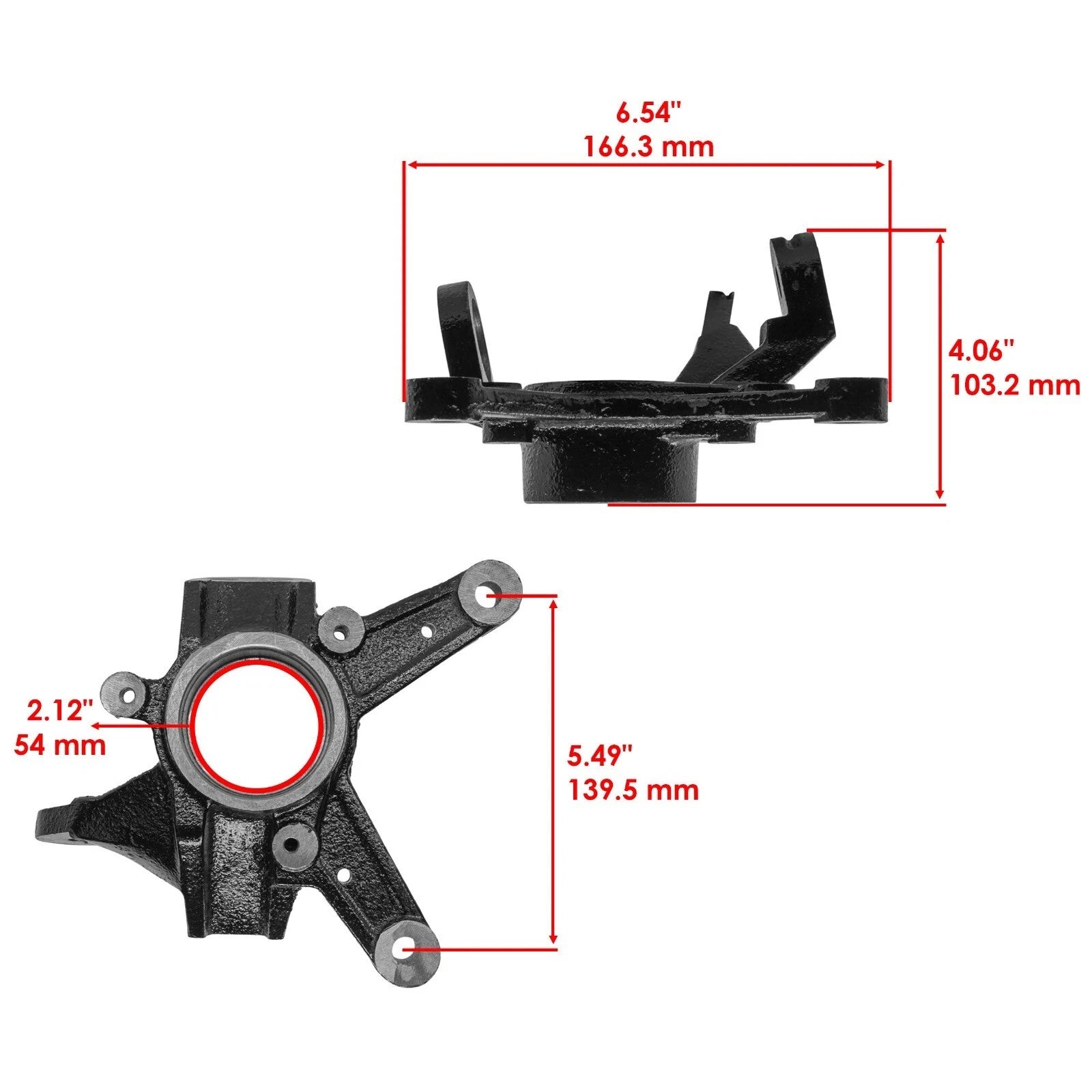 Front Knuckle Bearing Kit For Honda Rincon 680 TRX680FGA 4x4 GPScape 2006-2009