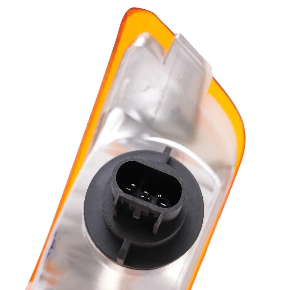 HECASA Turn Signal Lights Left & Right w/Bulbs For Jeep Liberty 05-07 55156766AE