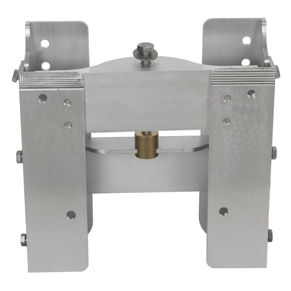Adjustable 4'' Set Back Jack Plate Manual Power Lift Transom Outboard Boat Motor