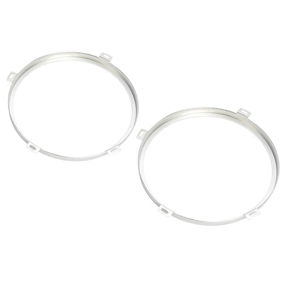 HECASA 7'' Headlight Retaining Ring Mounting Bracket For TJ Wrangler 1997-2006