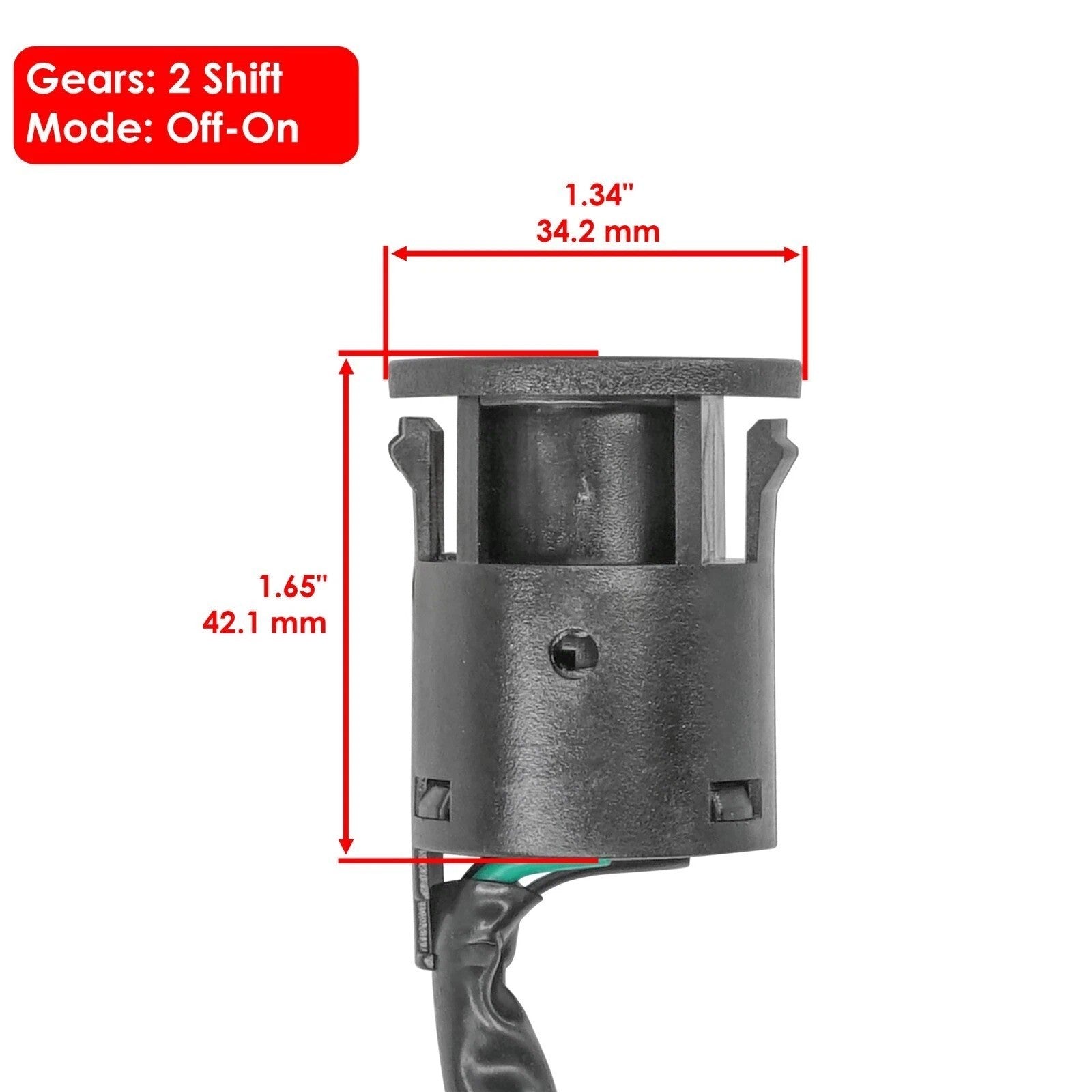 Ignition Key Switch for Yamaha Raptor 90 YFM90 2016-2023 / Raptor 110 2024-2026