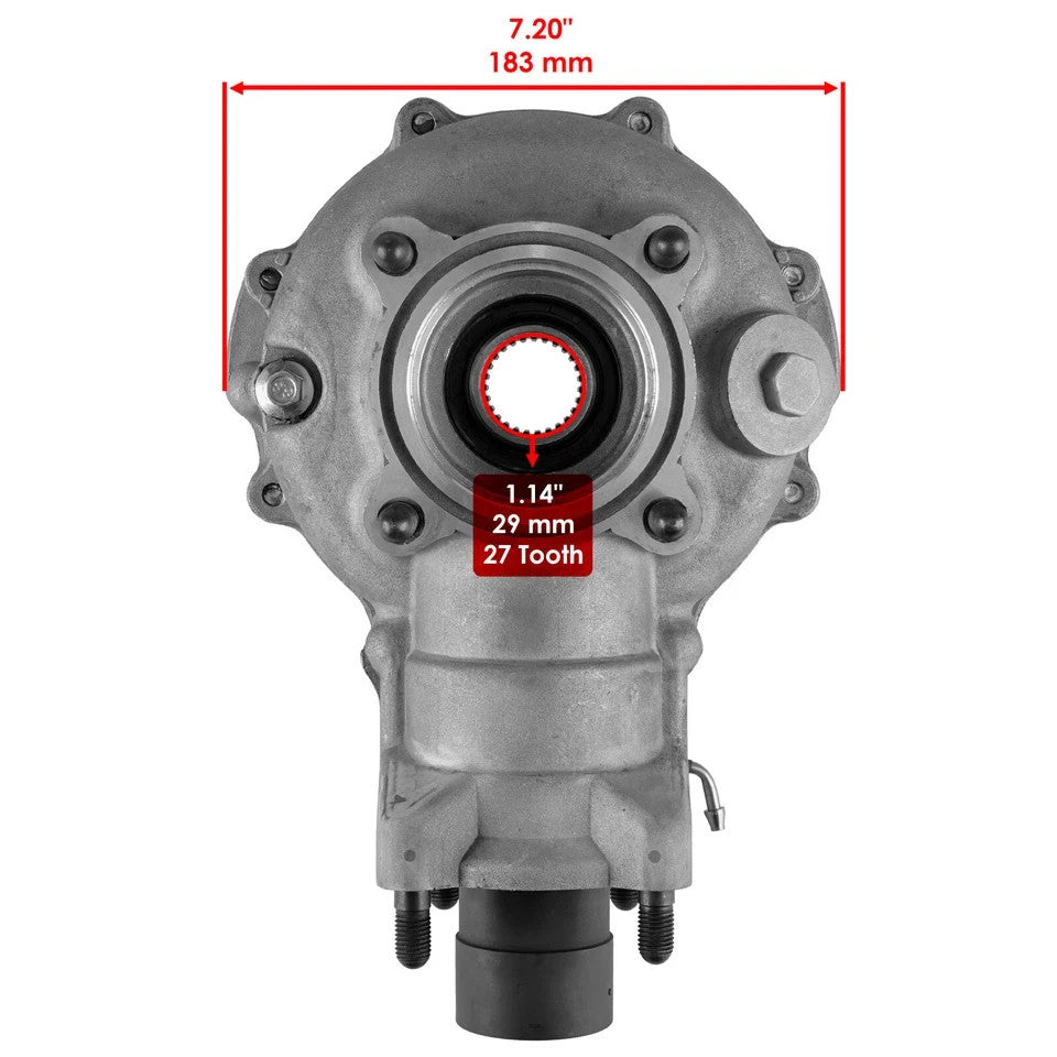 Complete Rear Differential Axle For Honda TRX500 Fe Foreman 500 4X4 Es 2005-2011