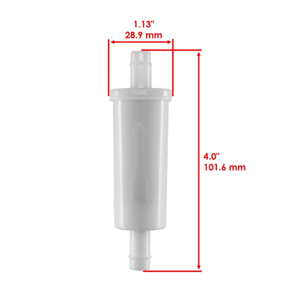 In Line Fuel Oil Air Filter Breather Kit For Polaris Xpedition 425 4X4 2000-2002