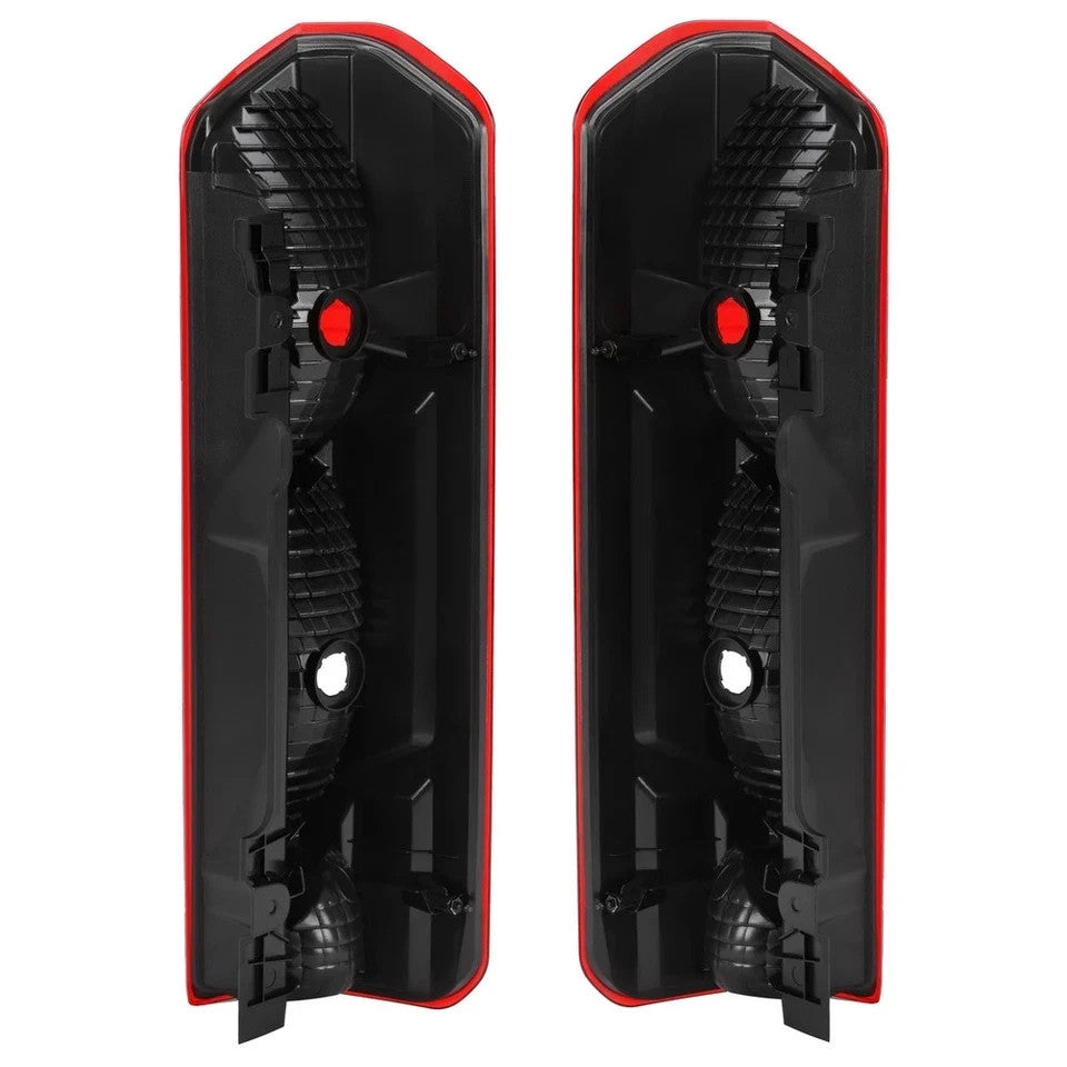 For Ford Transit 150 250 350 2015-2024 Rear Tail Lights Brake Lamps Halogen Pair