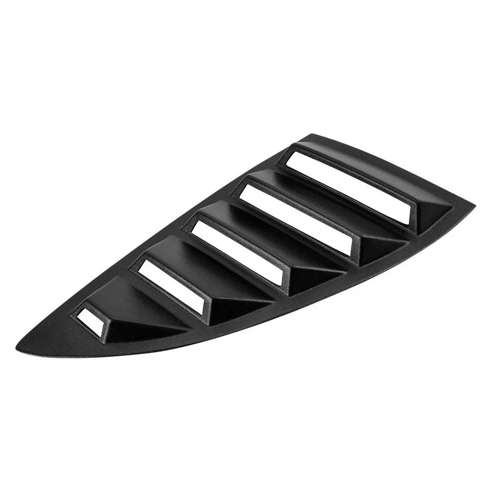HECASA For Hyundai Genesis Coupe 2010-16 Side Window Louvers Sun Shade ABS Pair