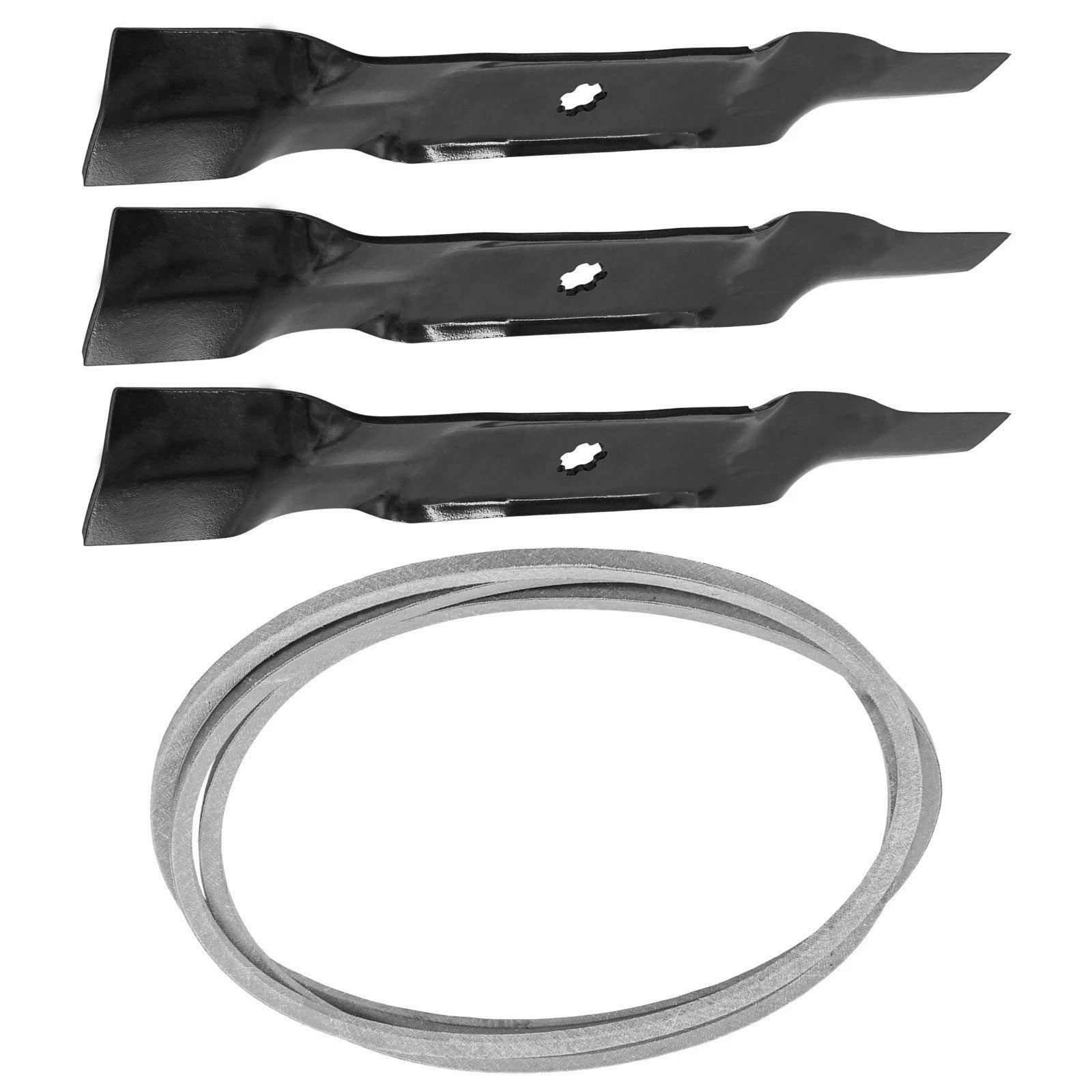 Deck Blade And Belt For John Deere 145 155C D140 D150 D160 LA130 LA140