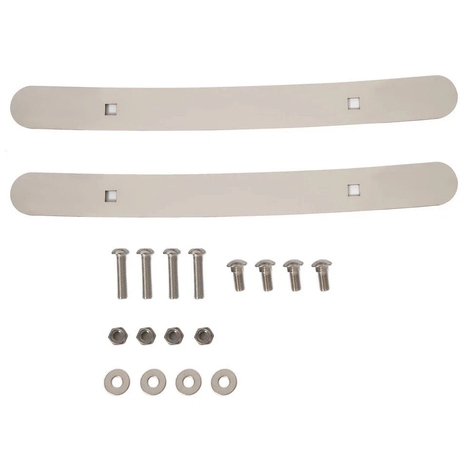 HECASA Front Fender Light Brackets w/Mounting Hardware For Peterbilt 389 388