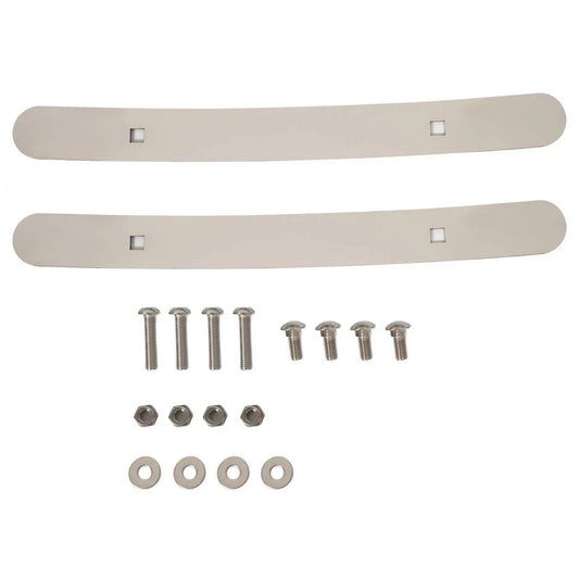 HECASA Front Fender Light Brackets w/Mounting Hardware For Peterbilt 389 388