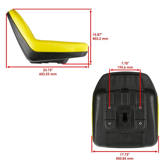 Seat For John Deere L100 L105 L107 L118 L120 L130 LA110 LA120 LA125 LA130