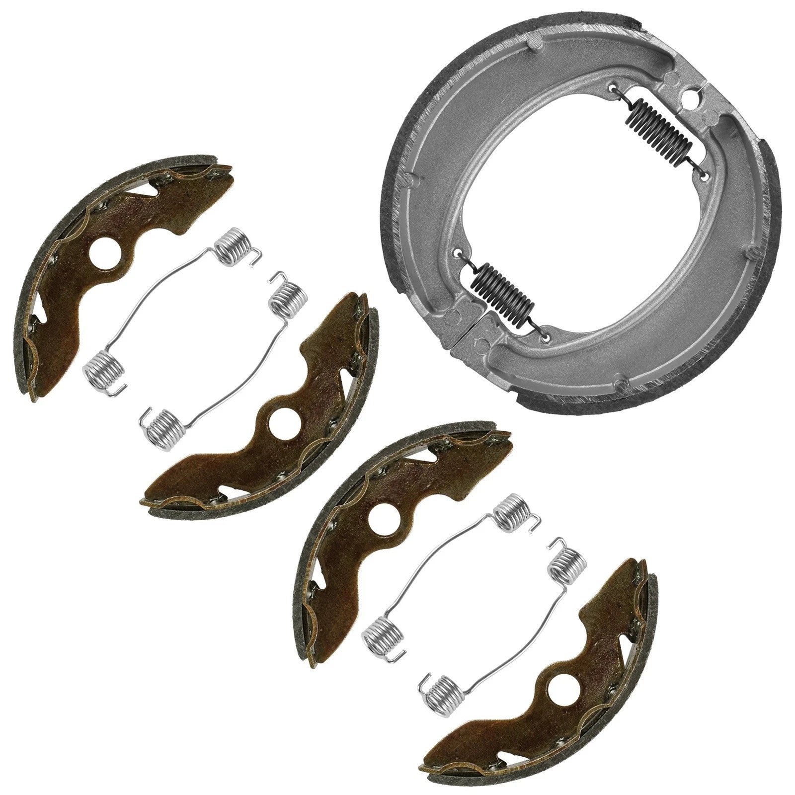 Front Rear Brake Shoes for Honda TRX250 Recon 250 1997 1998 1999 2000 2001