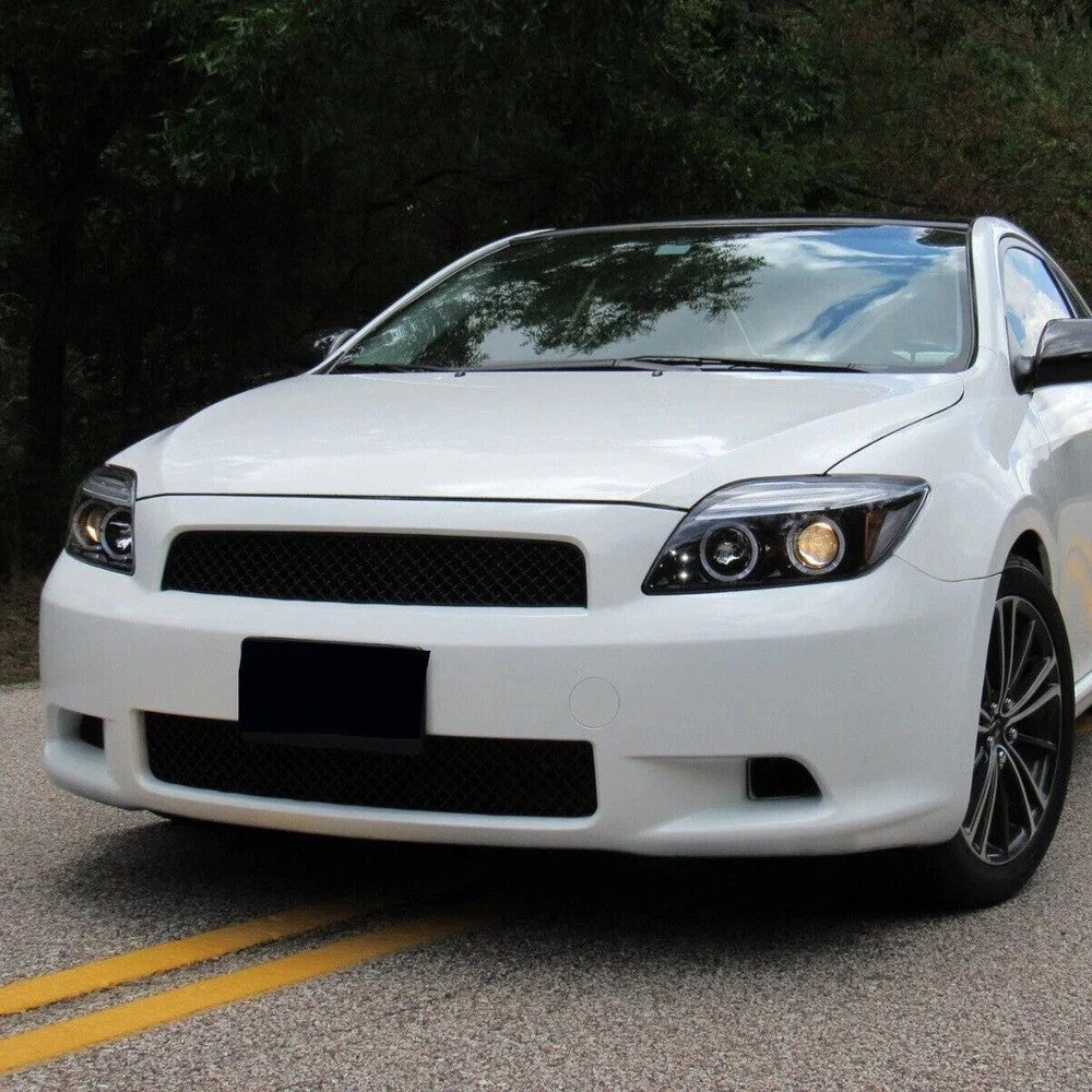 Front Upper & Lower JDM Mesh Grill Grille For 2005 2006 2007 2008-2010 Scion TC