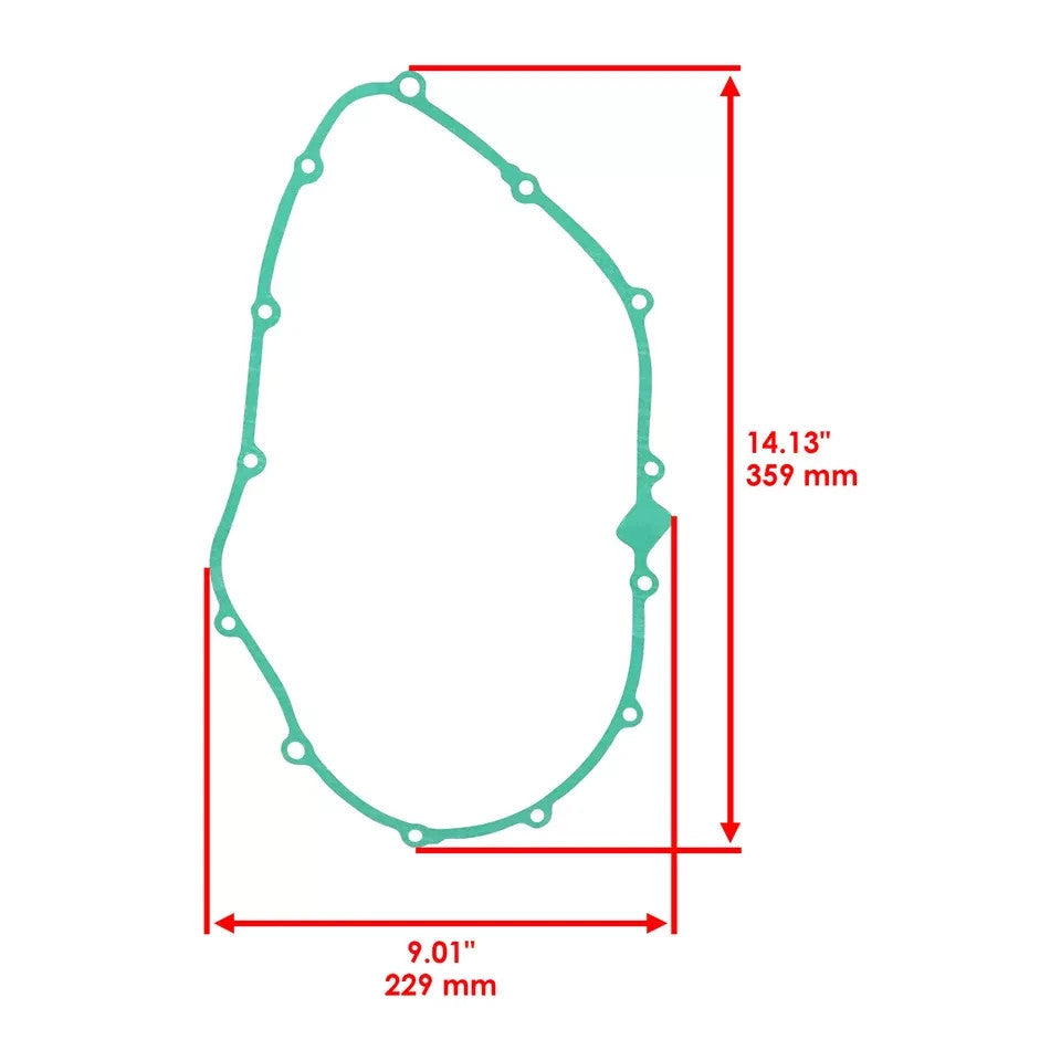 Clutch Cover Gasket for Honda VF750C VF750C2 VF750Cd VF750C Magna 750 1994-2003