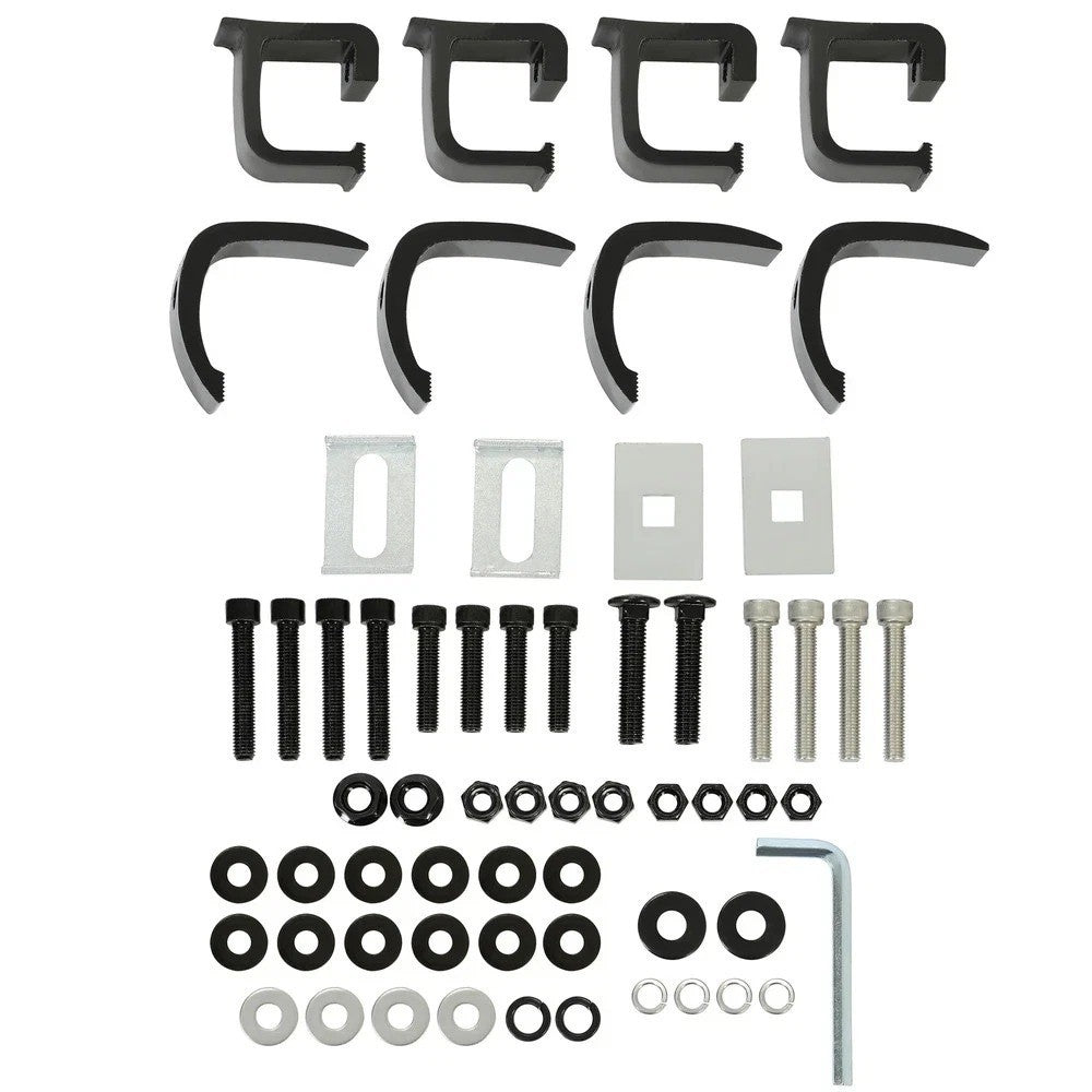 HECASA For Chevrolet full-size pickup truck Headache Rack Extendable Steel Back