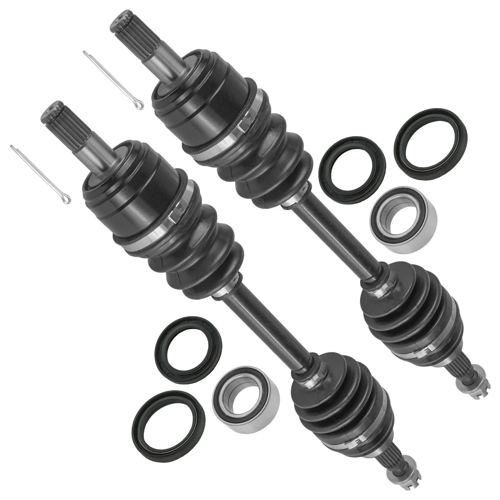 for Honda TRX300FW Fourtrax 300 4x4 88-2000 Front Right and Left CV Joint Axles